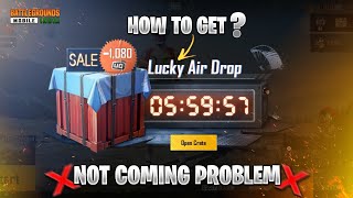 How to get Lucky Airdrop and Lucky Airdrop not Coming Problem BGMIPUBG Mobile🔥English [upl. by Greenleaf]