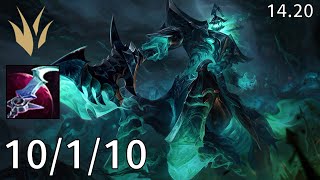 Hecarim Jungle vs KhaZix  EUW Master  Patch 1420 [upl. by Reltuc]