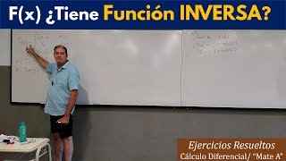 Una función fx ¿Tiene o no tiene FUNCIÓN INVERSA [upl. by Ferreby]