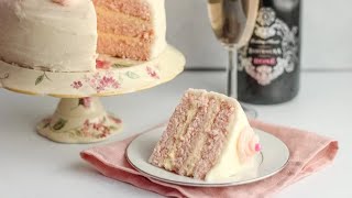 Classic Pink Champagne Cake [upl. by Yrannav329]