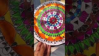 Mandala art punjabi love live bhajan [upl. by Ijneb]