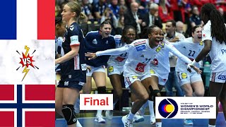 France Vs Norway handball Highlights Final Womens world cup 2023 [upl. by Llenyar]