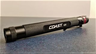 Coast G20 Inspection Beam Pen Light  EDC Light [upl. by Skiest]