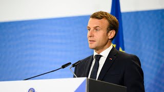 Speech by Emmanuel Macron President of France FR [upl. by Aivull812]