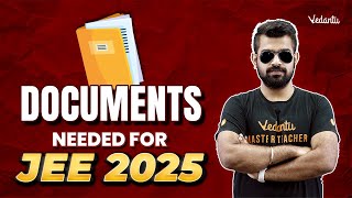 Documents Needed for JEE 2025🗒️ Shimon Sir🔥 [upl. by Munn501]