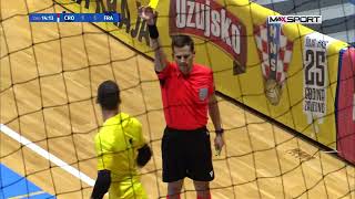 HRVATSKA vs FRANCUSKA 12 kvalifikacije za SP u futsalu [upl. by Fabrianna]