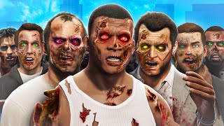 ZOMBIE APOCALYPSE In GTA 5 [upl. by Windy]