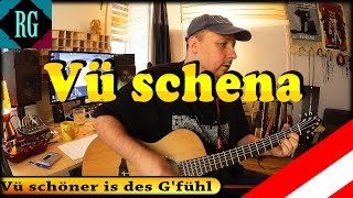 â˜… VÃœ SCHÃ–NER IS DES GFÃœHL  SOLO â–º FENDRICH Gitarre Lesson  CoverTABS [upl. by Letsyrc]