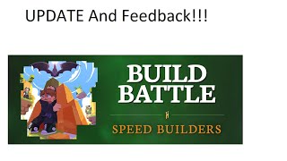 Hypixel Speed Builders Update And My Feedback [upl. by Atsillak97]