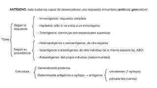 Inmunología 03  Antígenos [upl. by Telfore]