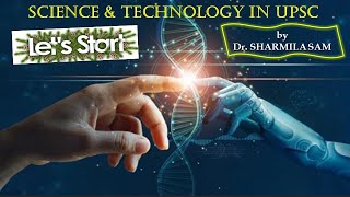 Science amp Technology in UPSC  Dr Sharmila Sam  UPSC CSE 2023 [upl. by Gomar]