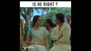 Is he right   swades movie best scene  SRK [upl. by Furie]