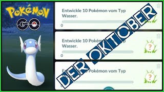 Pokemon Go  DER OKTOBER Feldforschungen Tanhel Community Day SchnellFangTrick [upl. by Sadler495]