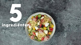 Wat eten we vandaag Spaghetti met ricotta en ham  Allerhande [upl. by Amiarom]