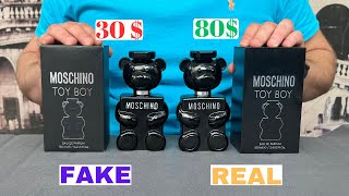 Fake vs Real Moschino Toy Boy Perfume [upl. by Guenzi]