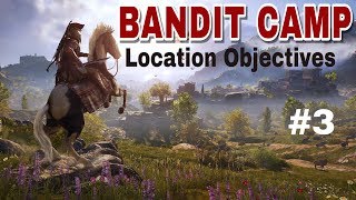 Assassins Creed Odyssey Bandit Camp  Melanipposs Camp [upl. by Nymsaj]