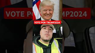 Vote por Donald Trump para presidente de los Estados Unidos fyp elections2024 trump2024 migrants [upl. by Dafodil]