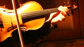 BACH TOCCATA and FUGUE JS Bach FINE OLD AMERICAN VIOLIN Solo Sound Sample Eboyinc [upl. by Alyson794]