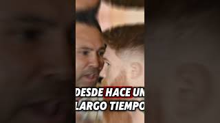 Óscar de la Hoya le manda duro mensaje a canelo Alvarez boxing shorts [upl. by Akiemahs]