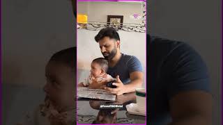 Rahul Vaidya Singing with his baby [upl. by Nisse]