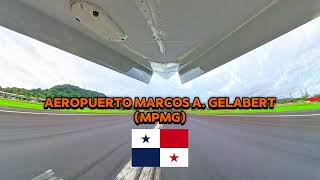 Aeropuerto Marcos A Gelabert MPMG [upl. by Ecirtaeb]