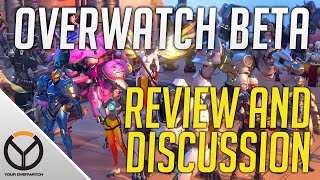 Overwatch Beta Review amp Discussion  Control Lucio Mei Junkrat  YO Podcast 1 [upl. by Candi]