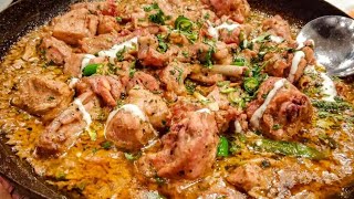 Hotel style chicken charsi karhai [upl. by Reinwald]