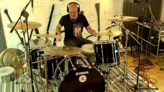 Claudio Baglioni  Via  Drums cover Fabio Malfi [upl. by Lashond621]