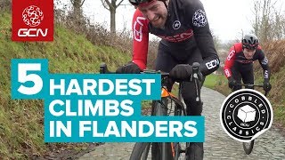 The 5 Hardest Cobbled Climbs In Flanders [upl. by Barr]