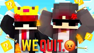 We Almost QUIT MINECRAFT Because of This [upl. by Rozella]