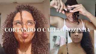 Cortando o cabelo em casa  Atualização das minhas leituras  Vlog [upl. by Jorgan]