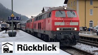 Aus is – das Ende vom KukidentExpress  IC Allgäu – ein Rückblick auf die ICs nach Oberstdorf [upl. by Seravaj168]