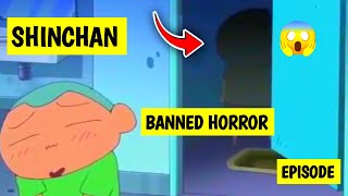 Shinchan Banned Horror Episode 😱  Horror Masao [upl. by Sibella452]