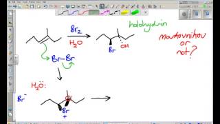 halohydrin formation [upl. by Hibbs446]