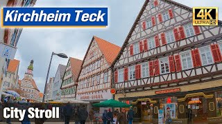 Kirchheim unter Teck  City Visit and Walking Tour [upl. by Sirrad]