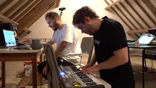 chords to cry to with Analogue Dear  San Holo in the studio [upl. by Asecnarf]