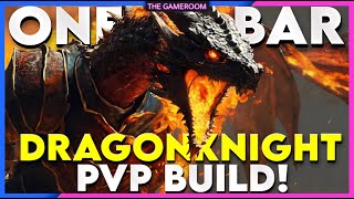 ONE BAR DRAGONKNIGHT PVP BUILD  ESO [upl. by Eduam]