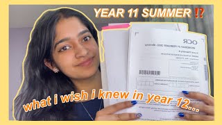 SIXTH FORM GUIDE amp ALEVEL SECRETS 💛 what to do year 11 summer from an A student [upl. by Limak]