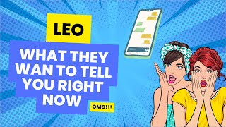 LEO ♌️ THEY WANT TO CONFESS AND TELL YOU EVERYTHING [upl. by Frida]