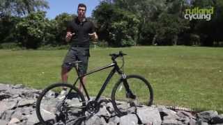 Specialized Crosstrail Sport Disc 2014 Hybrid Bike Review  Rutland Cycling [upl. by Yenitirb]