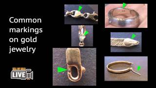 Identifying markings on gold jewelry [upl. by Ime]