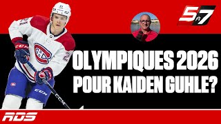 Kaiden Guhle rêve aux Olympiques de 2026 avec le Canada [upl. by Irt]