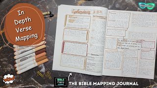 Ephesians 289  In Depth Verse Mapping  How To Study the Bible BIBLE Mapping Journal [upl. by Benjie]