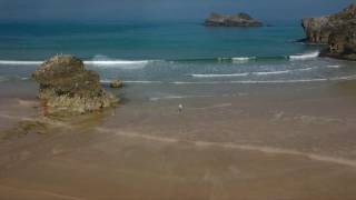 Playa de Palombina en Llanes Asturias España  Spain  Where is Asturias [upl. by Earb980]