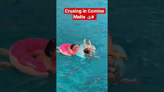 Cruising in Comino Malta 🛥️🇲🇹 malta mediterranean europe travel summer shorts short [upl. by Aihsi]