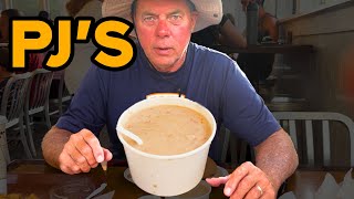 BQ Food Review  PJs Lobster Bisque [upl. by Enaj]