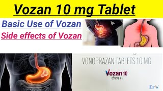 Vozan 10 mg Tablet Use In Hindi  vonoprazan Tablet [upl. by Nollad947]