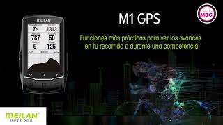 MEILAN M1 GPS  Computador para Bici [upl. by Oramlub]