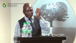 Hlaudi Motsoeneng Acting COO of the SABC  Regenesys Leadership Conversation [upl. by Halimeda657]