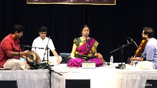 Carnatic Vocal Concert by Vid JB Keerthana at SSVT on Oct 05 2024 [upl. by Kevon]